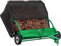 42 in Lawn Sweeper Tow Behind - Large Hopper Leaf & Grass Collector