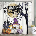Halloween Waterproof Fabric Shower Curtain - Spooky Bath Decor