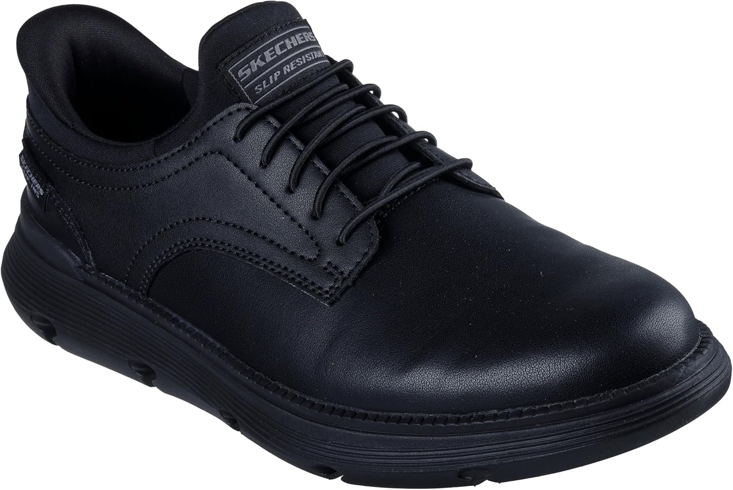 Skechers Mens Work Garza Sr Bunge Slip Ins for Comfort & Safety