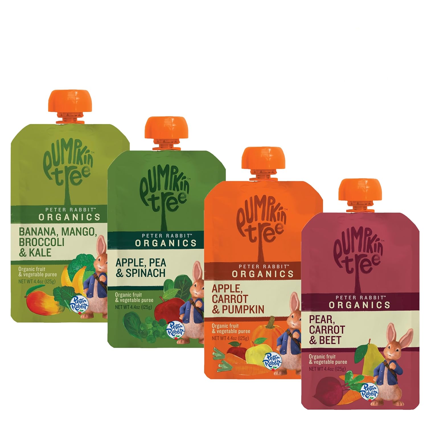 Peter Rabbit Organics Fruit & Vegetable Variety Pack for Kids