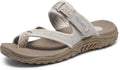 Skechers Women's Reggae-Trailway Flip-Flop Sandals - Comfortable Arch