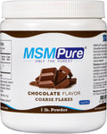 MSMPure Chocolate Coarse MSM Powder - Joint, Skin & Hair Support