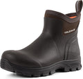 Trudave Men's Durable Waterproof Boots for Work and Hunting