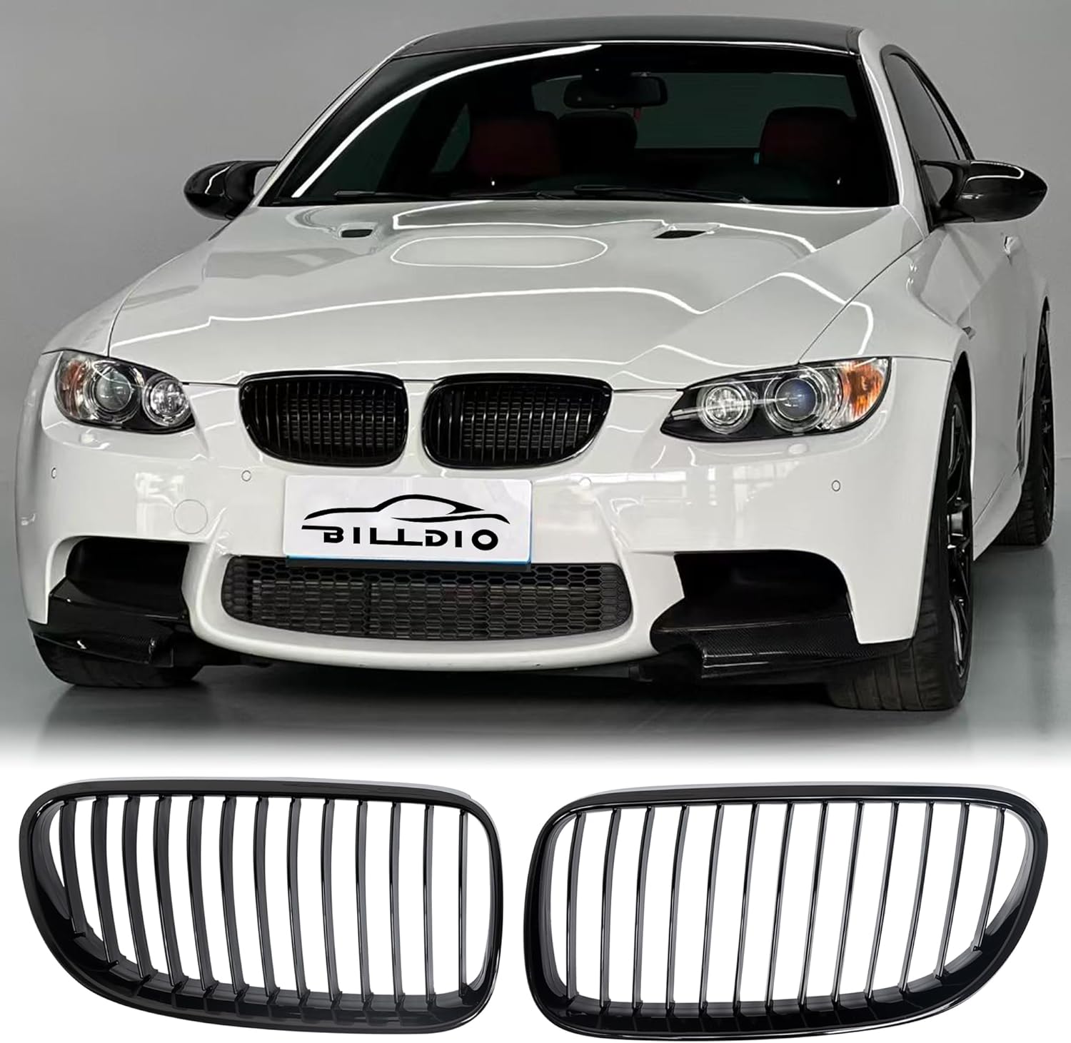 E92 Grille - Black Kidney Single Slats for BMW E92 E93 2010-2013