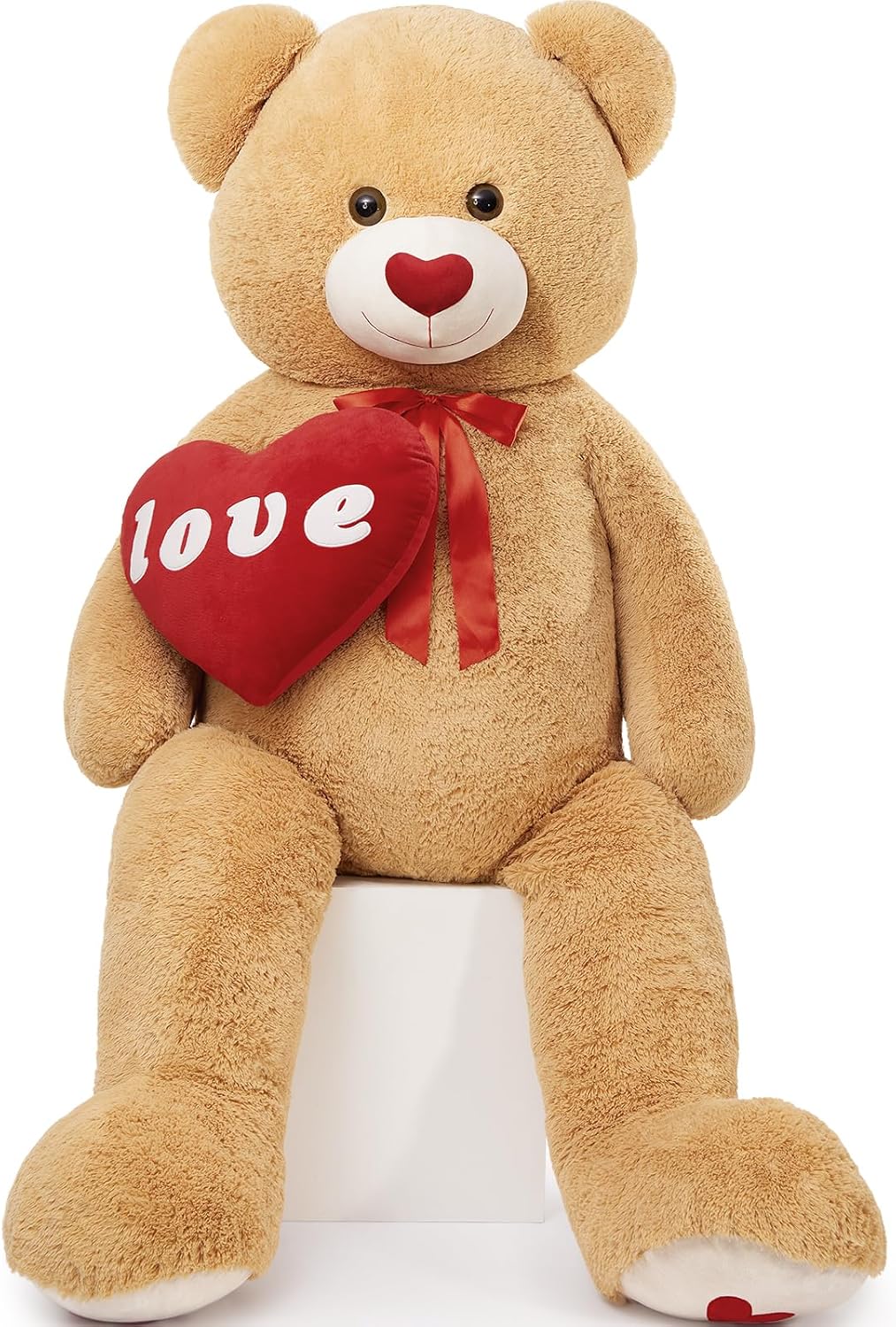 Giant 5ft Love Heart Teddy Bear for Girlfriend or Boyfriend