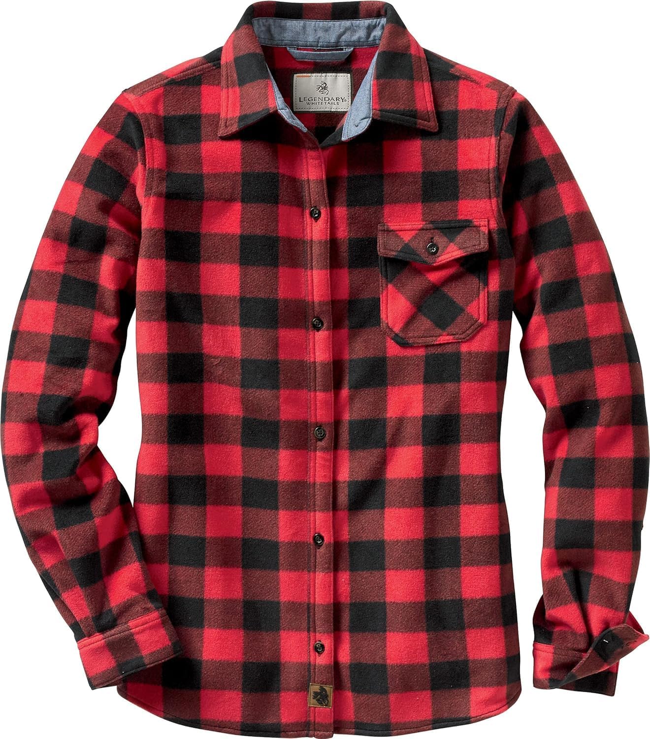 Legendary Whitetails Women's Trail Guide Fleece Button Down Shirt