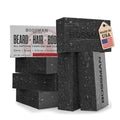 Bossman 6-Pack 4-in-1 Charcoal Soap Bar - Hydrating Beard, Hair & Skin
