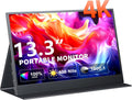 4K Portable Monitor 13.3in UHD IPS - Travel Dual USB-C HDMI