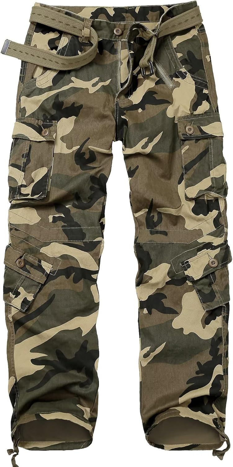 Men's Wild Cargo Pants for Work and Outdoor Activities