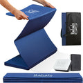 Foldable Yoga Mat 7-Fold Bundle - Travel Ready 6mm Comfort