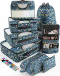 Packing Cubes for Travel Essentials - 8 Set Suitcase Organizer