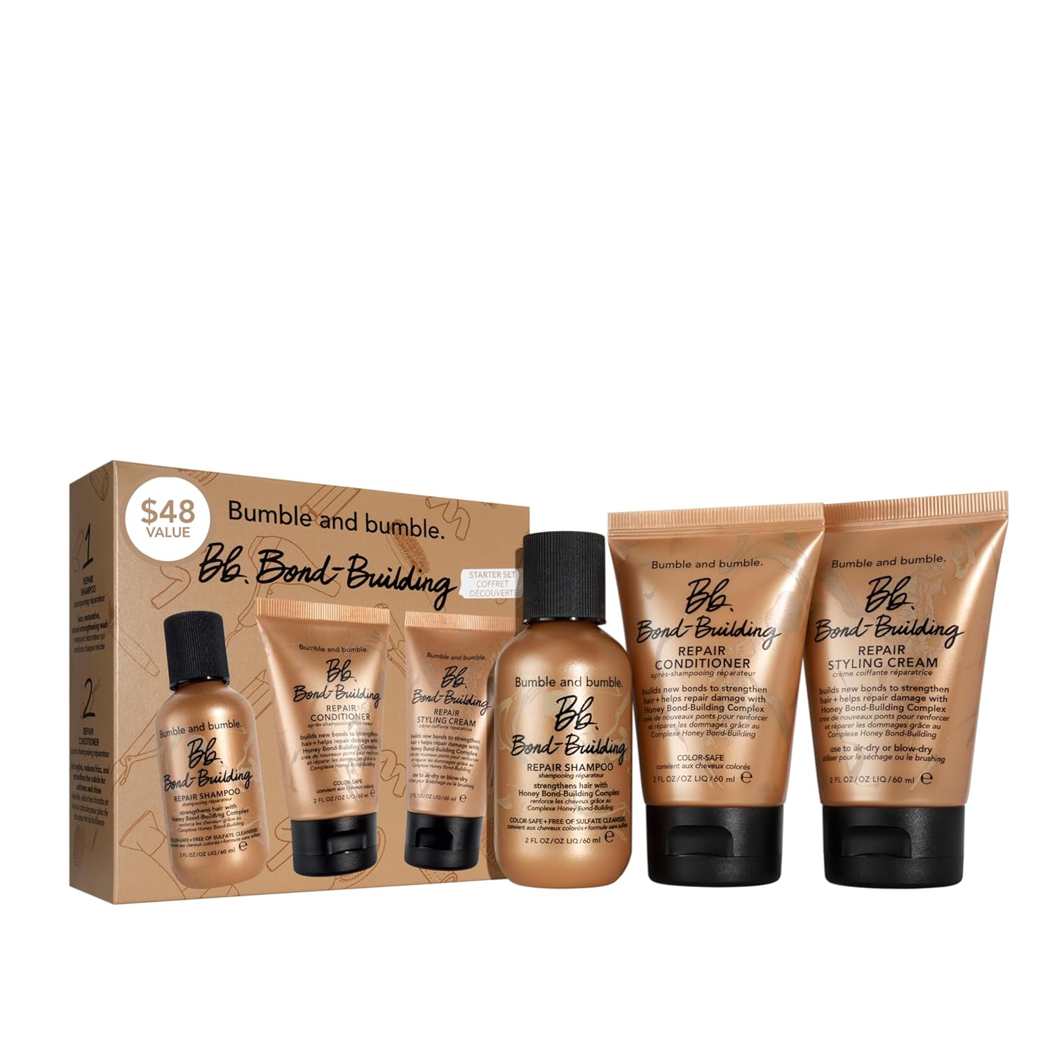 Bond-Building Hair Repair Set | Repair Damaged Hair
