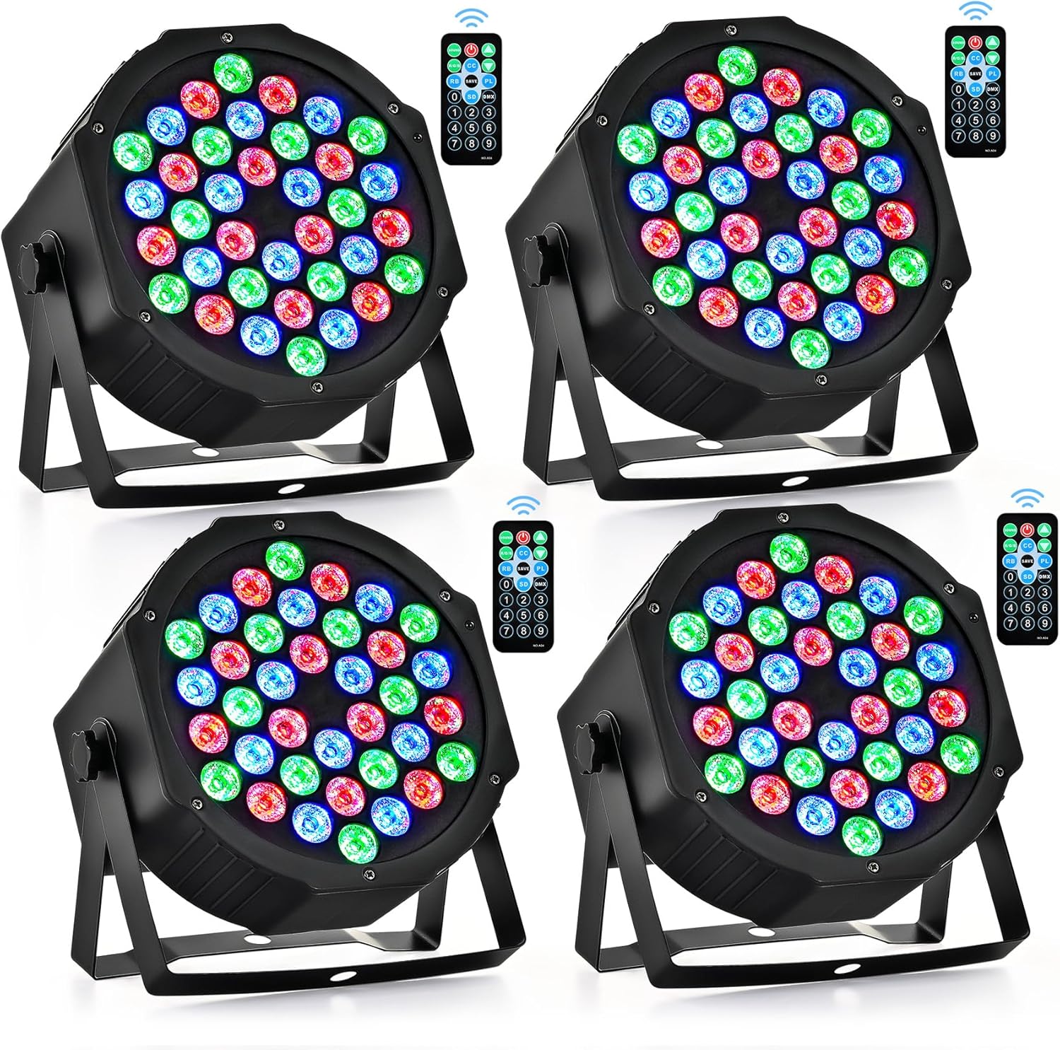 CO-Z 36 LED Stage Lights for Dynamic Party and Event Lighting