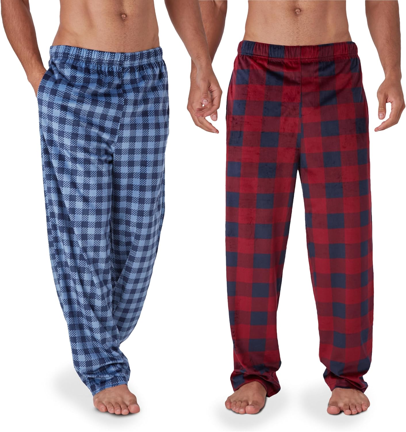 Dockers Fleece Pajama Pants for Men - Cozy Lounge Sleepwear