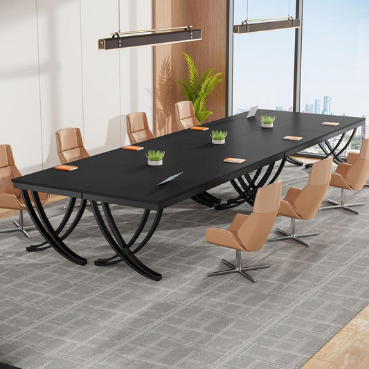 Tribesigns 6.5FT Conference Table for Meetings and Seminars