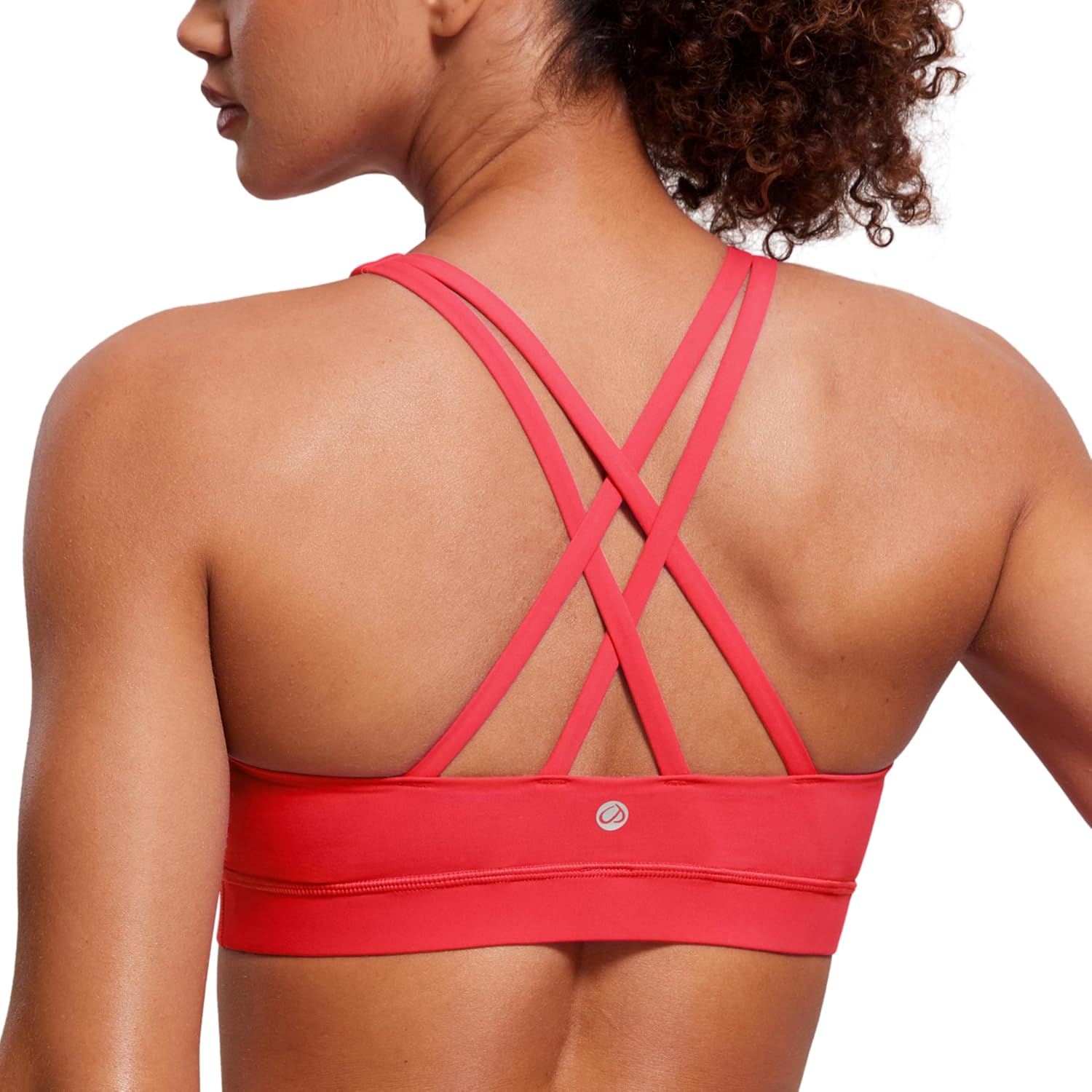 CRZ YOGA Padded Strappy Sports Bra
