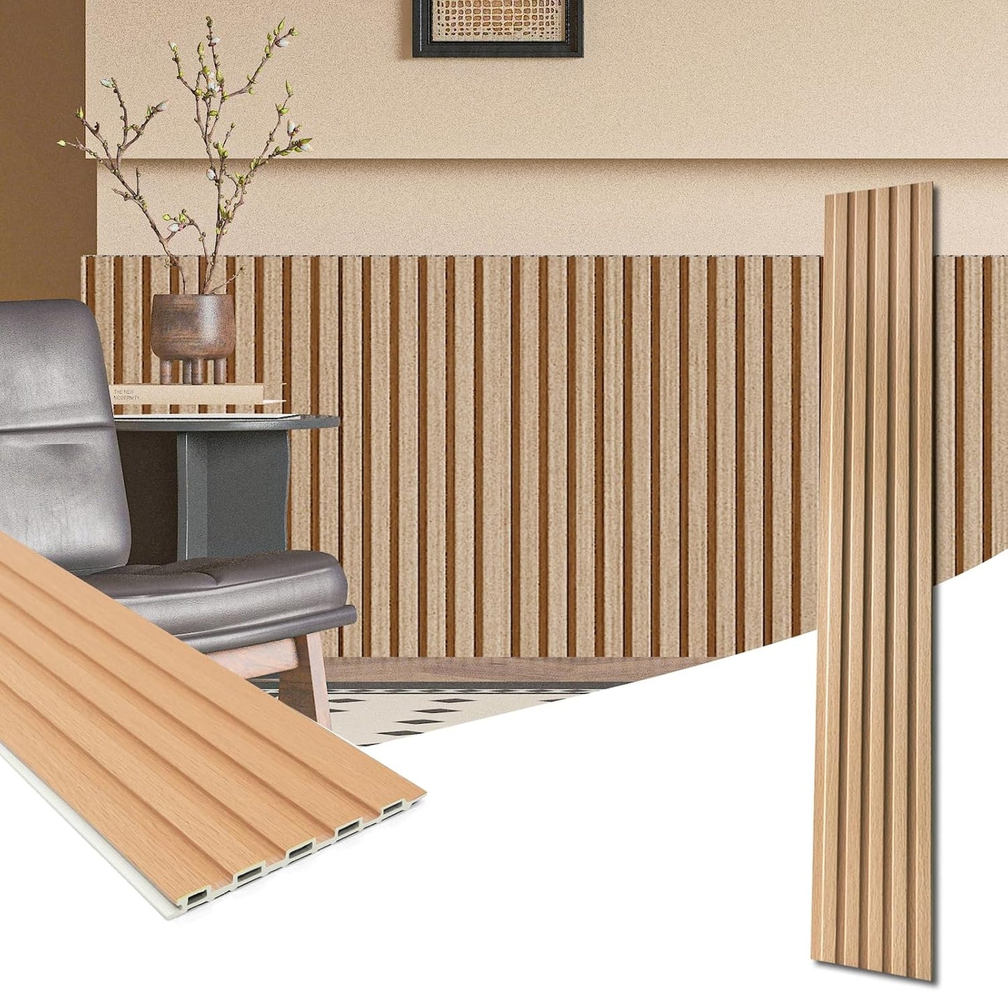 Art3d WPC Wainscoting Panels for Stunning Interior Decor