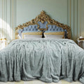 Faux Fur Luxury Throw Blanket Queen - Soft, Cozy Shaggy Comfort