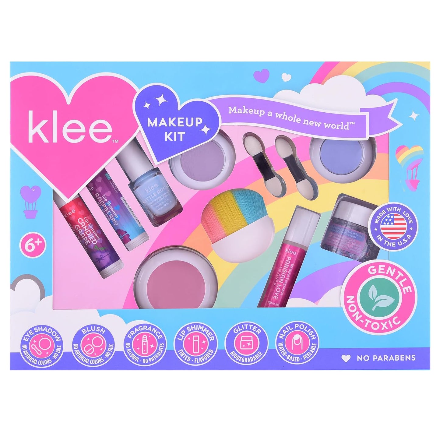 LunaStar Klee Ultimate Makeup Kit for Kids - Safe & Fun
