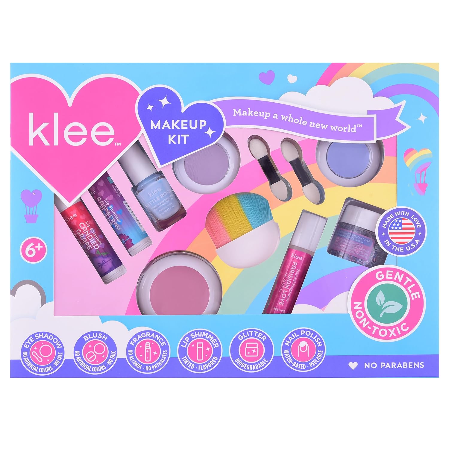 LunaStar Klee Ultimate Makeup Kit for Kids - Safe & Fun