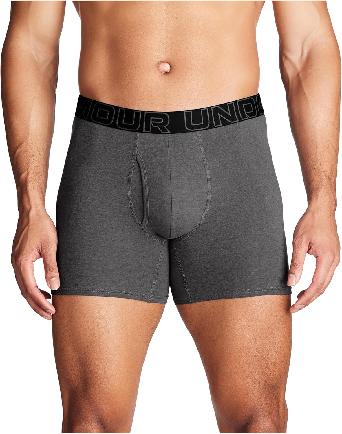 Under Armour Men's Performance Cotton Boxer Briefs for Comfort