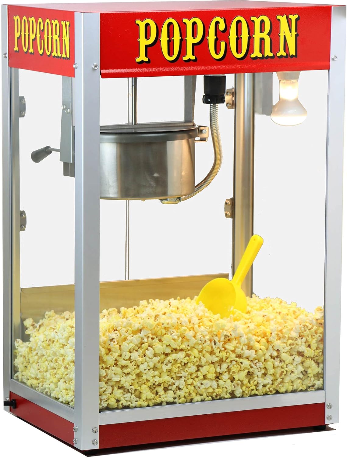 High Output Red Popcorn Machine by Paragon
