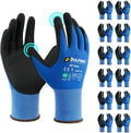 Safety Work Gloves MicroFoam Nitrile Coated - Breathable Grip Gloves