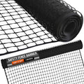 Plastic Mesh Fence 4 x 50 ft Roll - Lightweight Temporary Barrier