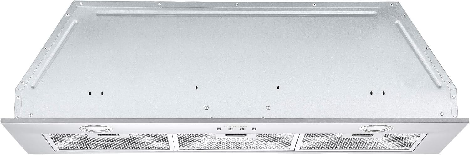 Ancona 36-Inch Built-in Range Hood with 420 CFM Power