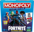 Monopoly Flip Fortnite Game - Ages 13+, Teens & Adults!