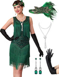Women's Vintage Flapper Dress Inspired by 1920s Great Gatsby