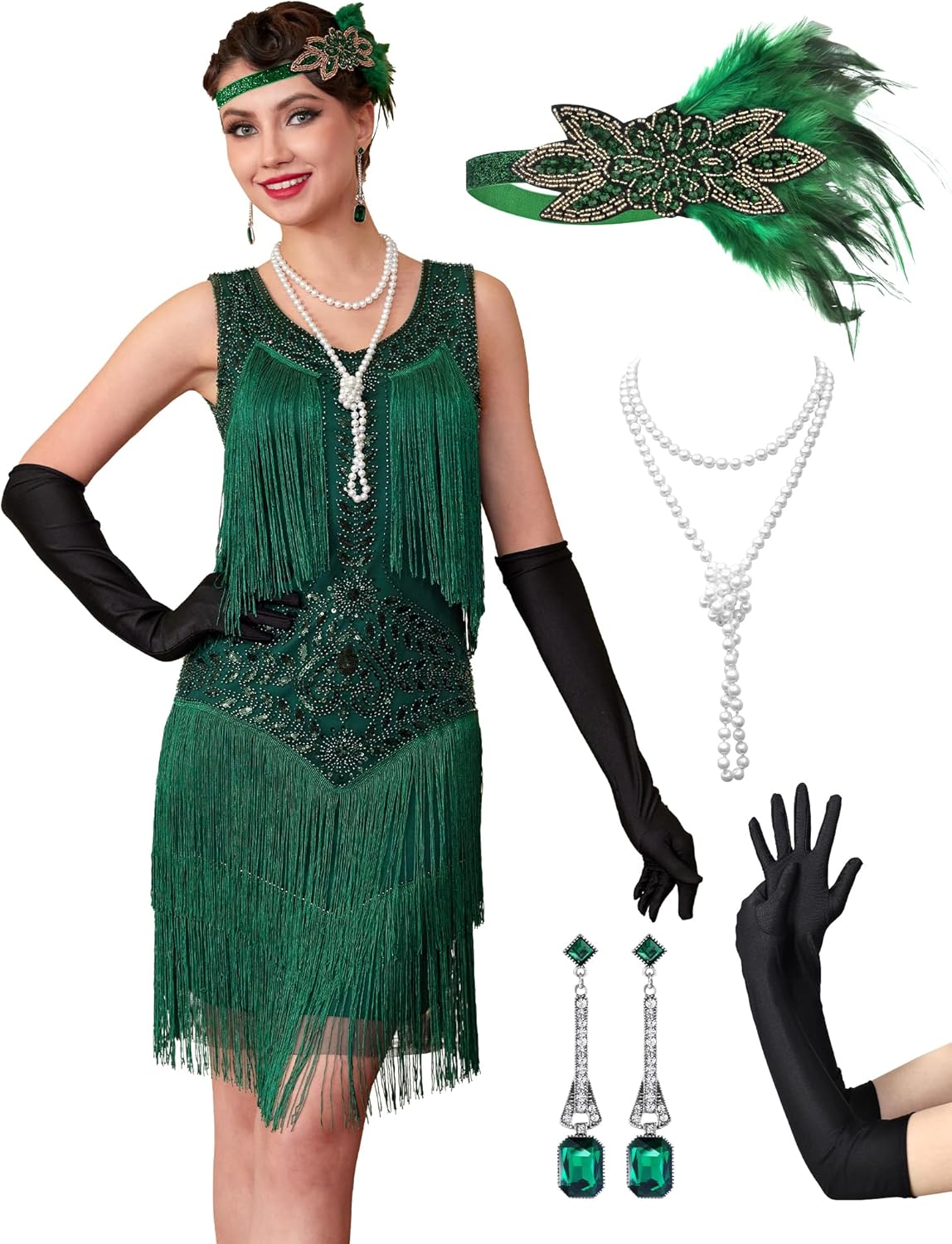 1920s Flapper Dresses for Women - Elegant Great Gatsby Style