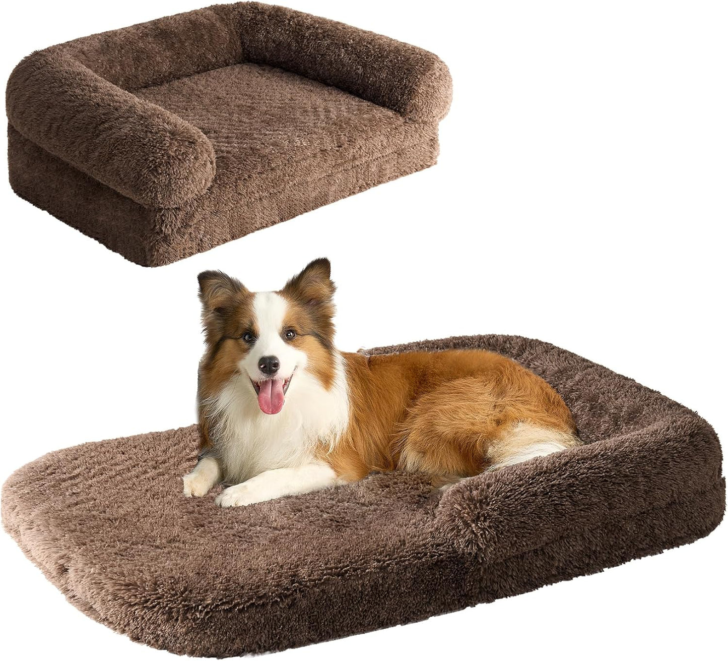 EHEYCIGA Foldable XXL Dog Bed for Large Dogs - Comfort & Style
