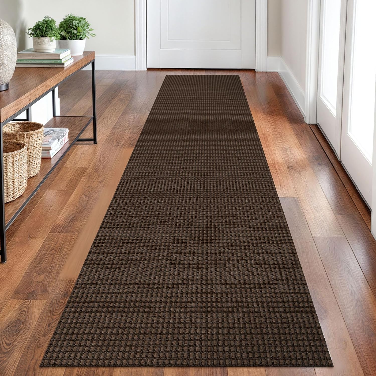 Braided Runner Rug 2x8 Ft Washable Non Slip Kitchen Runners