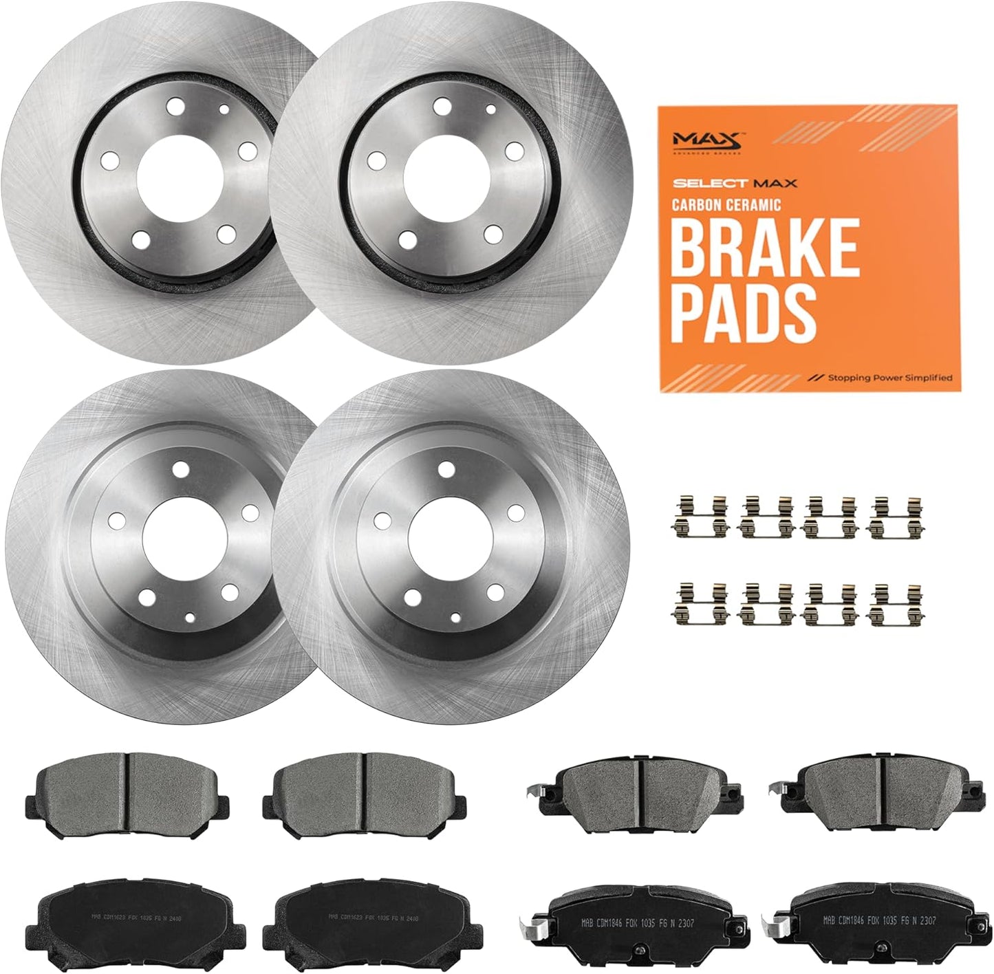 Max Advanced Brakes ValueMAX Brake Kit for Mazda CX-5 2016-2023