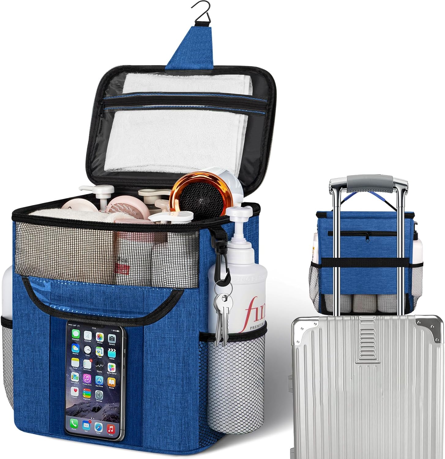 Attmu Large Capacity Shower Caddy - Portable Dorm Essential