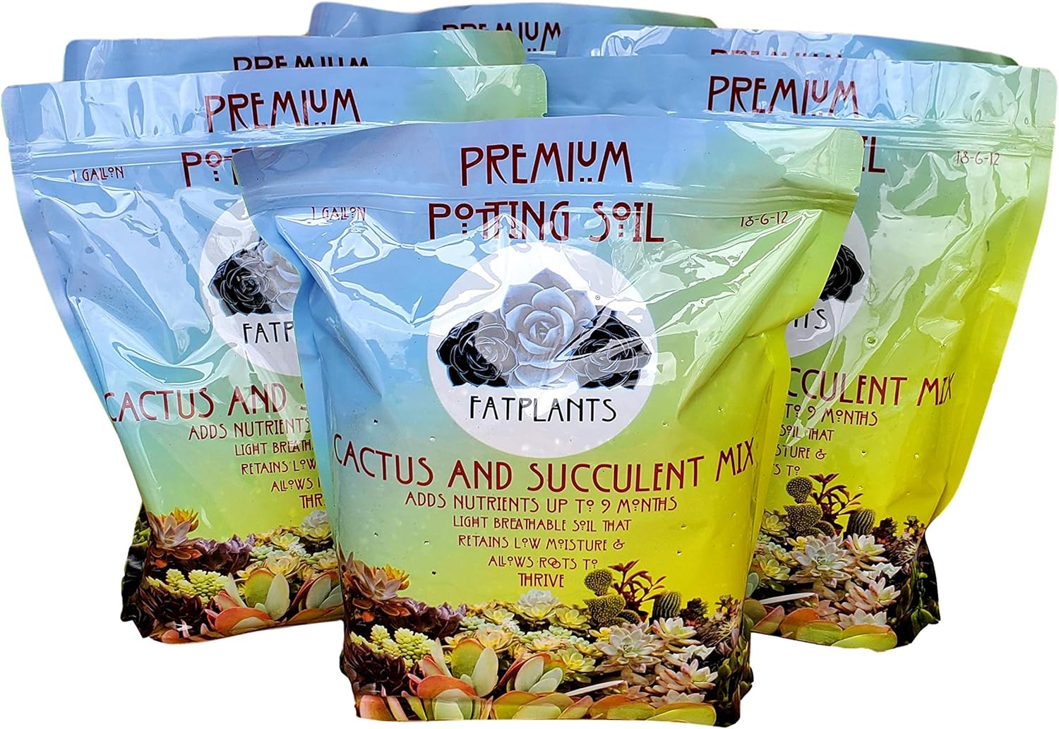 Premium Cacti and Succulent Potting Mix Soil for Gardening
