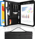 ProCase Portfolio Business Padfolio with Handle and Zipper
