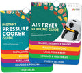 Air Fryer & Instant Pot Magnetic Cooking Guides - Compact Refrigerator