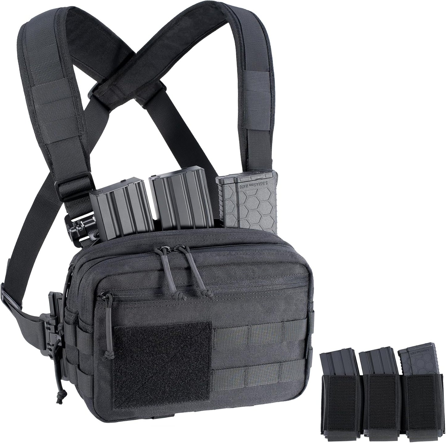 Tactical Chest Rig Bag for Concealed Carry and Outdoor Use