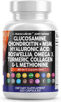 Glucosamine Chondroitin MSM 1500mg Joint Health Supplement