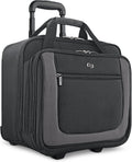 Rolling Laptop Bag with Wheels - Carry On Roller Briefcase for Travel