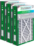 Filterbuy 16x25x3 Air Filter MERV 8 Essential Dust & Allergy Defense