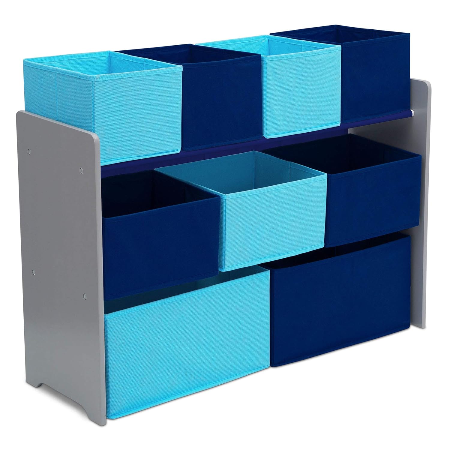 Delta Children Deluxe Multi-Bin Toy Organizer for Kids Rooms