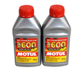 Motul RBF 600 DOT-4 Racing Brake Fluid 2-Pack - High Heat Stability