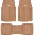 FlexToughXL Floor Mats for Cars Full Set - Heavy Duty All-Weather