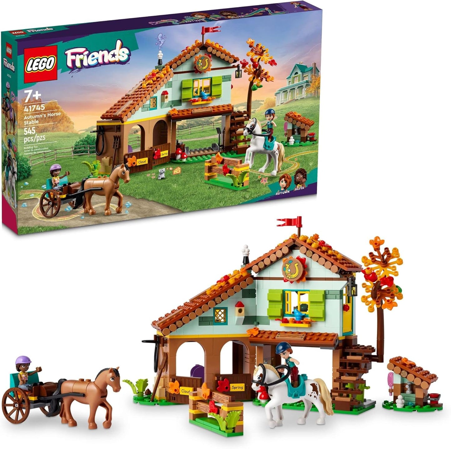 LEGO Friends Autumns Horse Stable 41745 Building Toy for Kids
