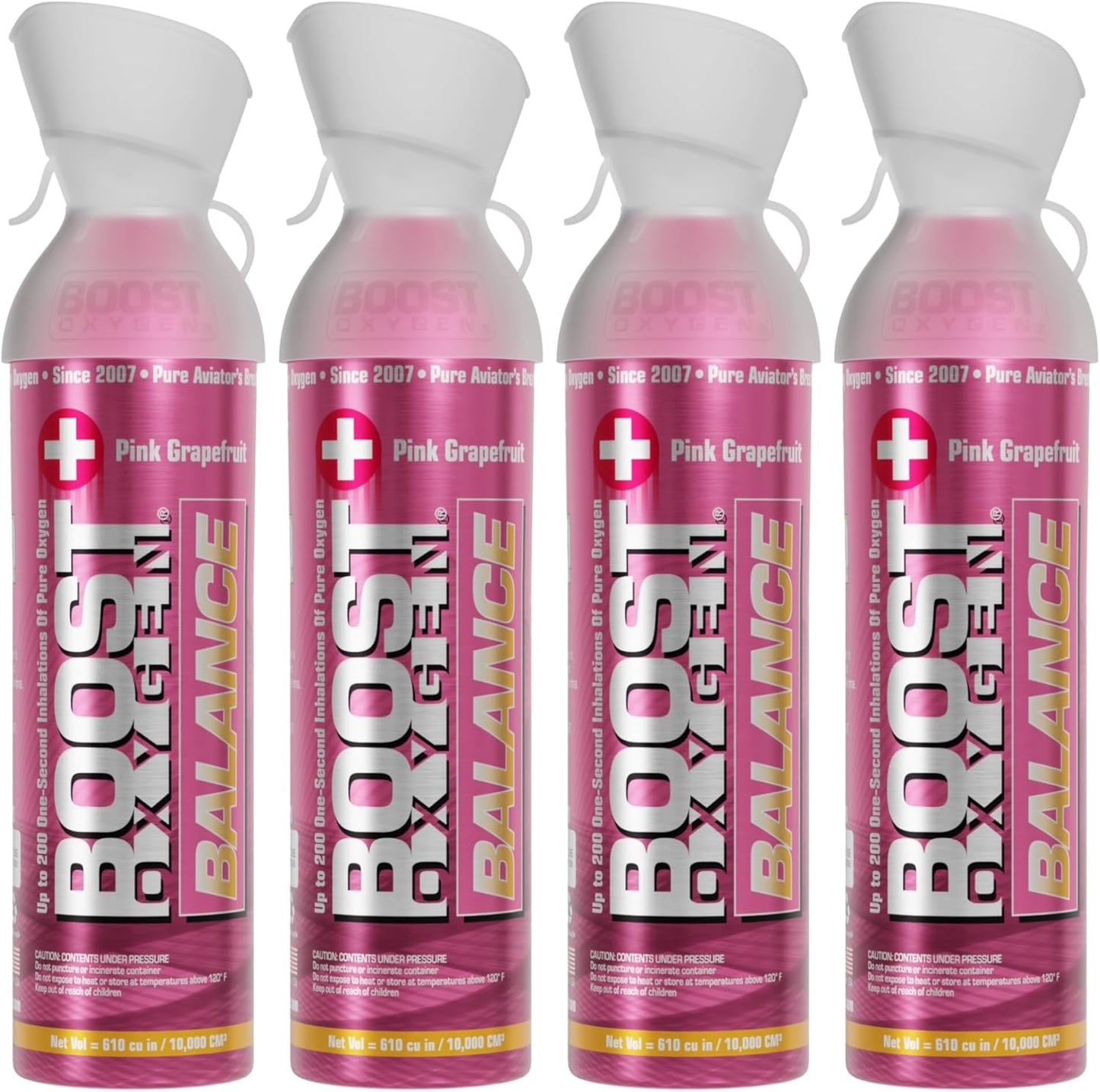 Boost Oxygen Large Balance Pink Grapefruit Aroma 10 Liter Canister