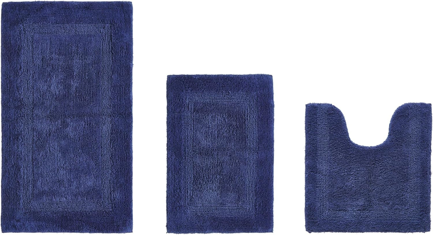 Better Trends Bathroom Rugs 3 Piece Set for Stylish Decor