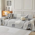 Boho Couch Cover Sofa Cover 71in x 150in - Soft Chenille Slipcover